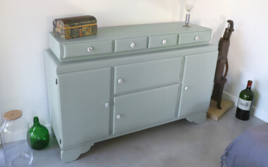 Buffet campagnard après restauration et relooking Buffet après restauration relooking upcycling