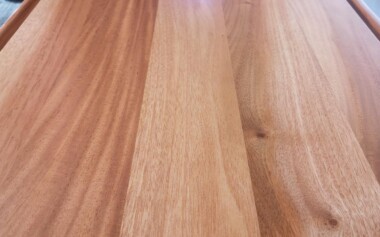 Plateau table basse en acacia pour remplacement plateau de verre Remplacement d'un plateau de table en acacia